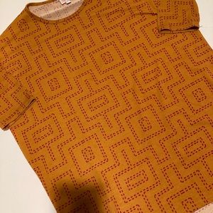 LuLaRoe Irma orange XXS retired vintage